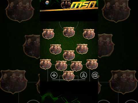 🔥 MSN Squad Recreated in eFootball 2025! | Messi, Suárez, Neymar & More Barça Legends! ⚽