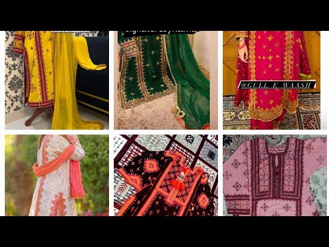 Full Embroidery Kameez Designs ❤️