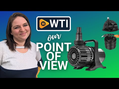 Outdoor 1800Gph-100W Small-Pond Water-fall Pump - WTI product video review