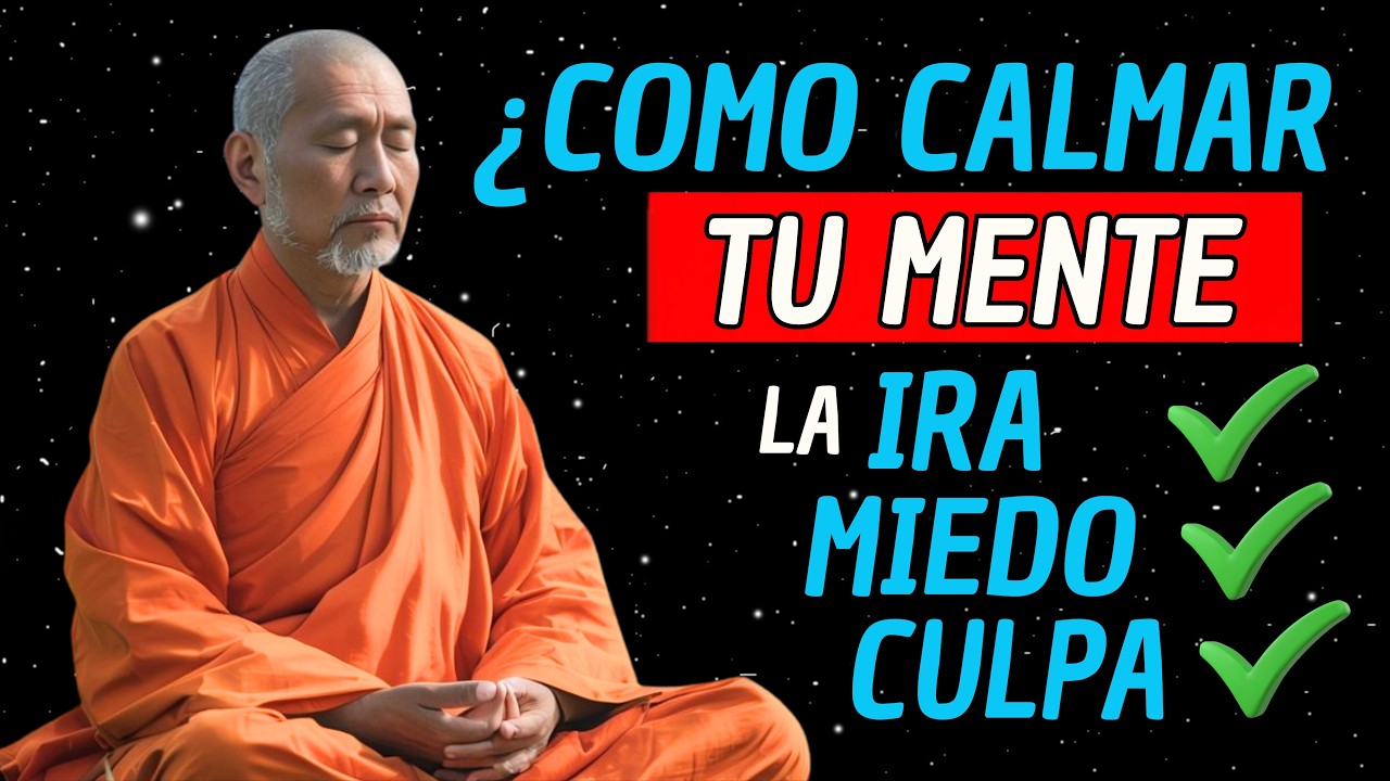 🔒 El SECRETO para Calmar La MENTE, el Miedo, La Ira y La Culpa en MINUTOS | Sabiduria Budista.