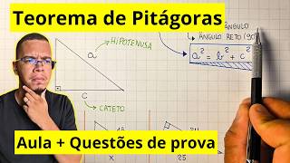 TEOREMA DE PITÁGORAS | PRA QUEM TEM PROVA AMANHÃ