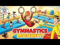 Curious George Gymnastics Fun Read Aloud Animated Living Book