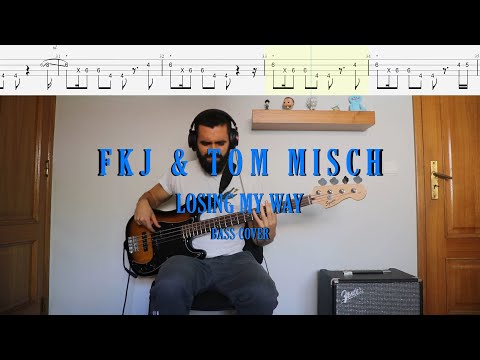Fkj & Tom Misch // Losing My Way [Bass Cover + Tabs]