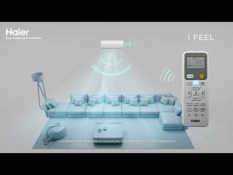 Slide 2 - 6.8kW Pearl Wall Outdoor AC Unit (R32) | Haier (video)