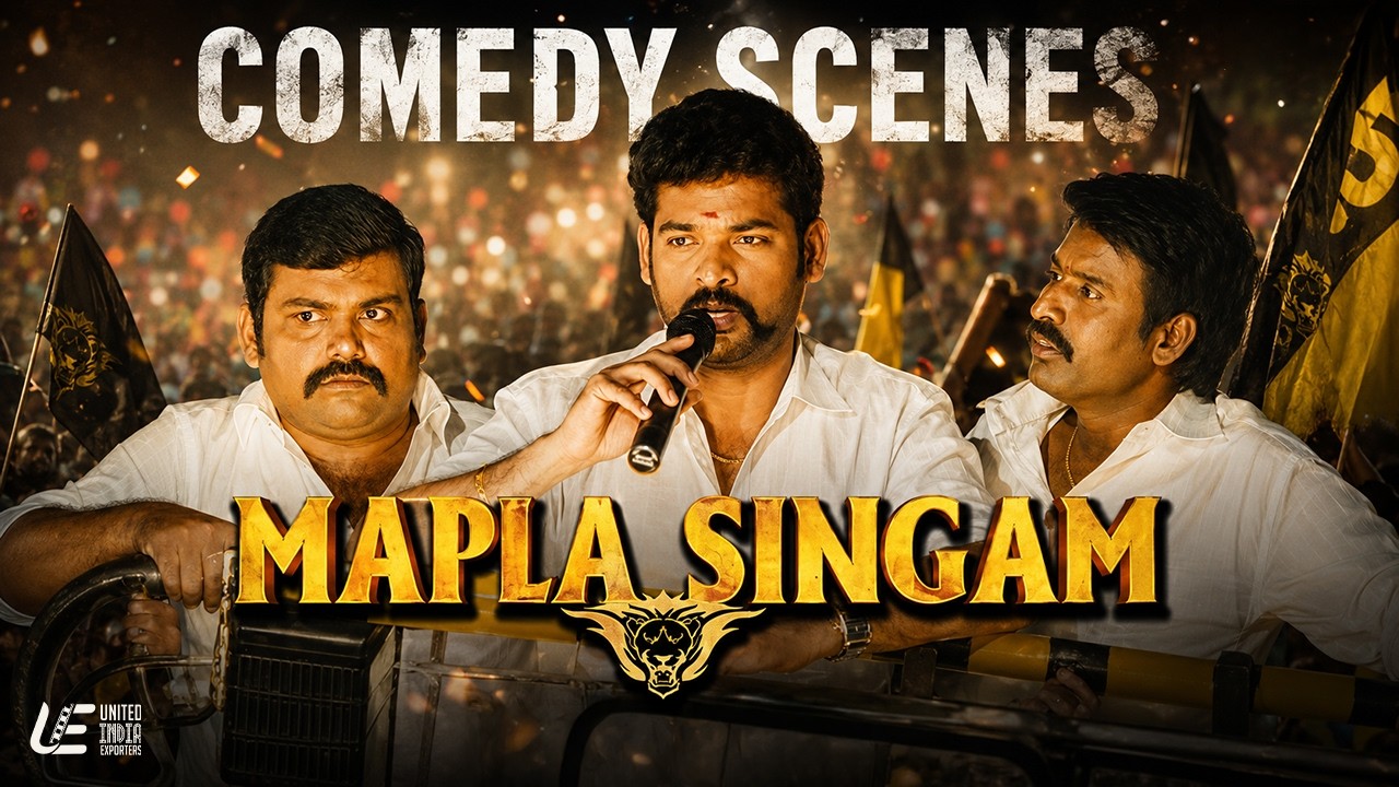 Vimal & Soori's Comedy Magic | Must-Watch Scene from Mapla Singam | Vimal | Soori | Anjali