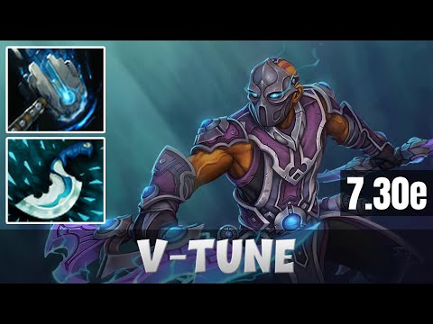 V-Tune | Anti-Mage Safelane | Dota 2 Pro Gameplay - Patche 7.30e