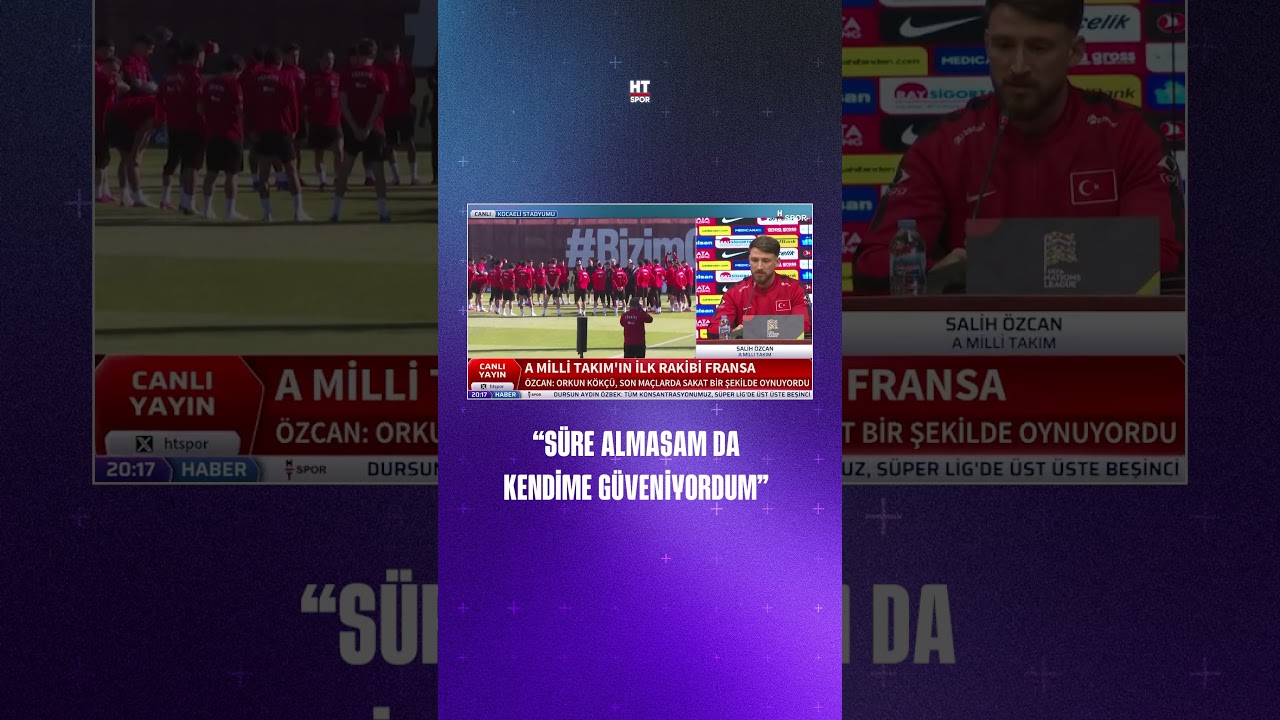 Salih Özcan: Ben süre almasam da kendime güveniyordum