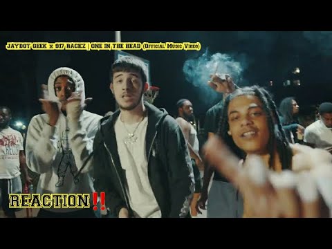 JAYDOT GEEK x 917 RACKZ | ONE IN THE HEAD (Official Music Video) [REACTION]