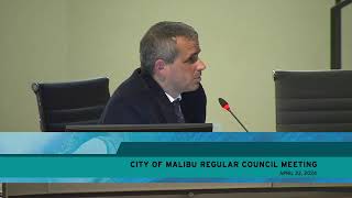 City Council Regular Meeting April 22, 2024