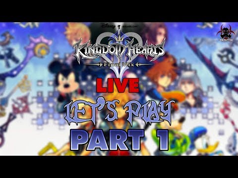 Kingdom Hearts 2.5 Final Mix - LIVE Let's Play/Walkthrough Part 1 - A New Adventure