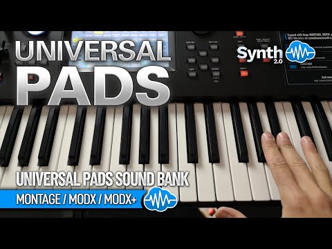SCL171 - Universal Pads - Yamaha MONTAGE / M ( 52 presets ) - Video Preview 1