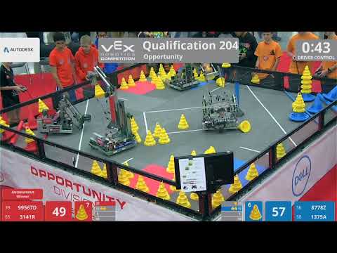 2018 VRC-MS Oppo Q204 - 99567D 3141R vs 8778Z 1375A - 81 to 78