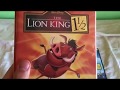2 Different Versions Of The Lion King 1 1 2