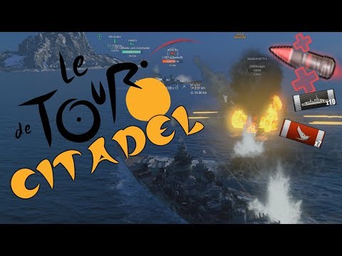 Le Tour De Citadel - Bourgogne — French Tier X battleship || World of Warships