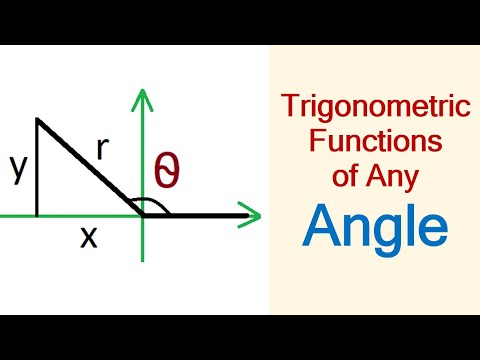 Trigonometric Functions of Any Angle