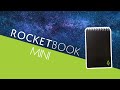 Rocketbook Notizheft Mini Smart A6, Dot, Schwarz