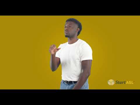 Video thumbnail: How to sign Orange in ASL