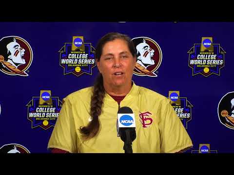 WCWS Post-Game Press Conferences - Florida State vs Oklahoma - Game 2