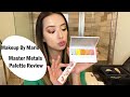 Makeup By Mario Master Metal Palette Reviews Swatches And Demo
