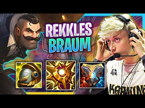 REKKLES IS READY TO PLAY BRAUM! | FNC Rekkles Plays Braum Support vs Rell!  Season 2023