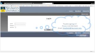 WebAdvisor Tutorial