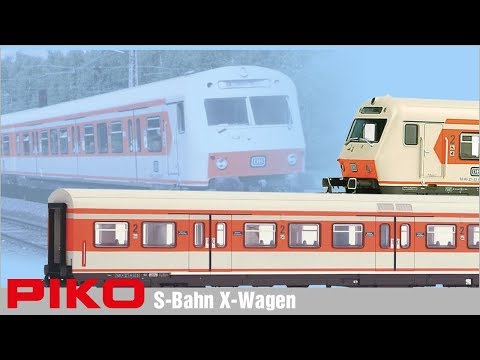 Produktvorstellung PIKO S-Bahn Wagen (X-Wagen)