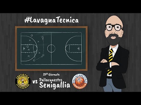 #LavagnaTecnica | 25a Giornata - Pallacanestro Senigallia