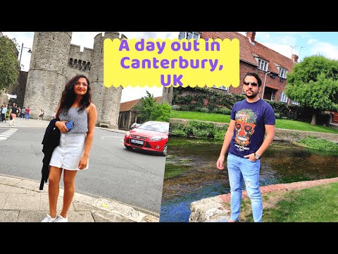 Canterbury - Day Trip from London || Best punting 🚣‍♂️  experience in UK