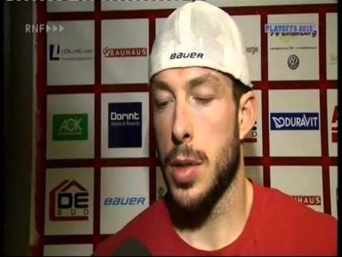 DEL 14-15 SF1 Mannheim - Wolfsburg 5-4OT Teil 2