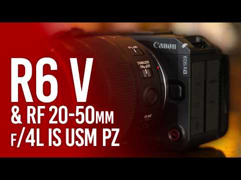 Canon EOS R6 V Mirrorless Camera with 20-50mm f/4 Lens video