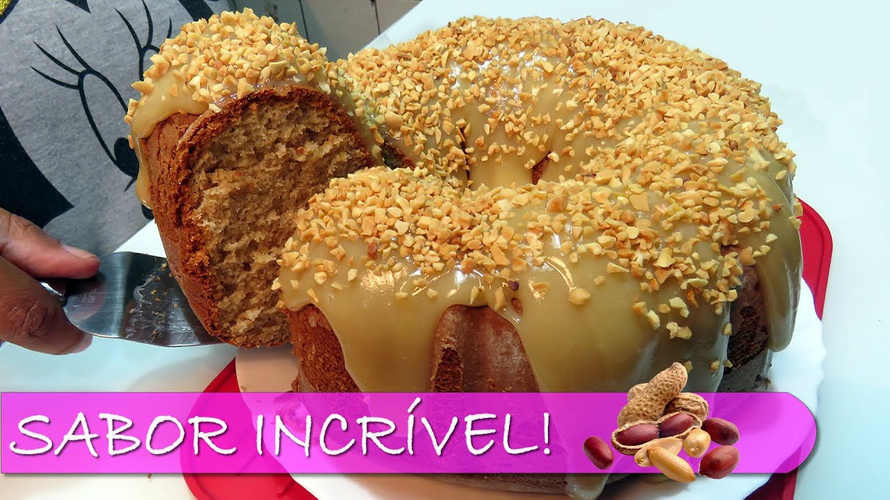 BOLO DE PASTA DE AMENDOIM | RECEITA DE BOLO DE AMENDOIM SIMPLES PASSO A PASSO #BOLODEAMENDOIM