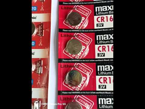 Maxell PILE CMOS MAXELL 10x Véritable CR2032 3V Bouton Lithium