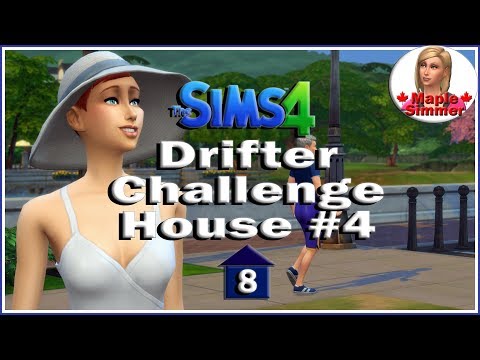 The Sims 4: Drifter Challenge House #4 Pt 8: New House