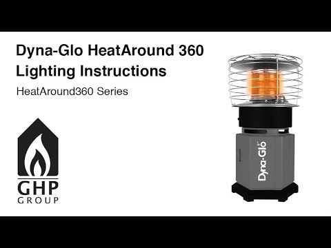 How to Light a Dyna-Glo HeatAround360 With a 1 lb Propane Tank