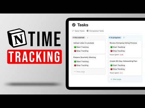 How To Track Your Time in Notion (2025 Tutorial)