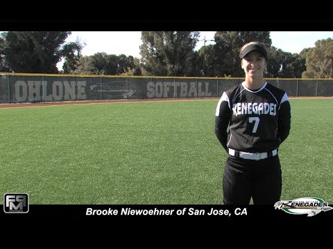 Committed to Cal State East Bay 2019 Brooke Niewoehner First Base Softball Skills Video