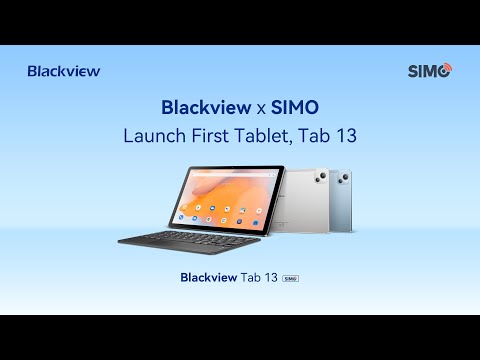 #Blackview #Tab13: Blackview X SIMO Joint to Launch First Tablet Supporting #SIMO Internet