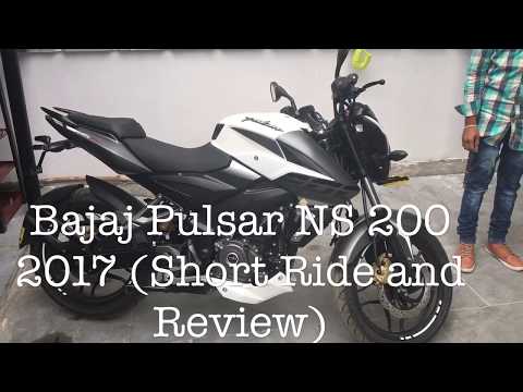 Bajaj pulsar 200 NS 2017 model short review.