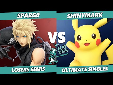 Flat Realm 7 Losers Semis - XTR | Spargo (Cloud) Vs. Shory's | ShinyMark (Pikachu) SSBU Singles