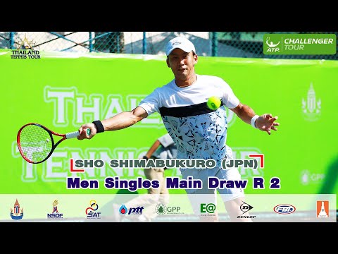 THAILAND TENNIS TOUR MS Main Draw R 2 – SHO SHIMABUKURO (JPN) vs  JAMES DUCKWORTH (AUS)(1)