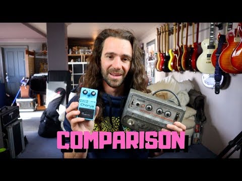 BOSS CE-1 vs CE-2w Comparison