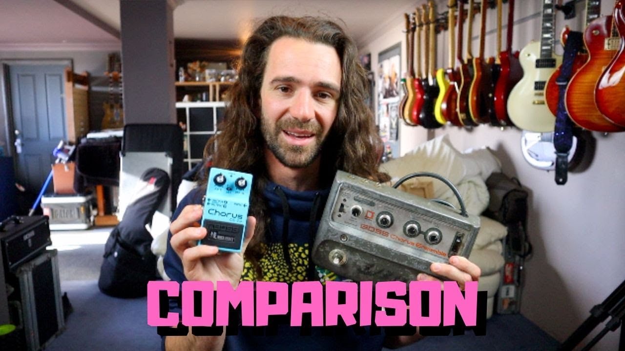 BOSS CE-1 vs CE-2w Comparison
