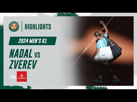 Nadal vs Zverev Round 1 Highlights | Roland-Garros 2024