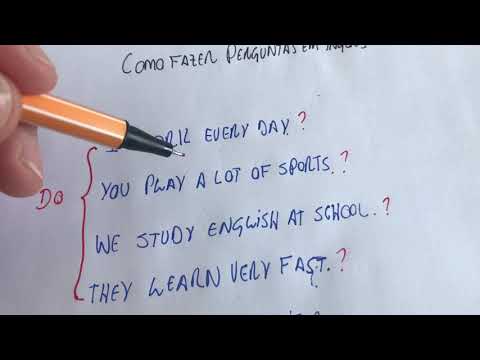 COMO FAZER PERGUNTAS EM INGLÊS DE FORMA SIMPLES