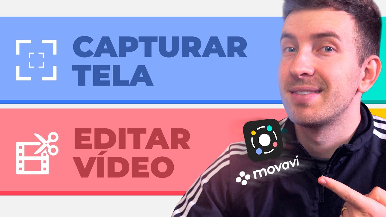 Como Editar Vídeo e Gravar Tela rápido e fácil (no Movavi Video Suite)
