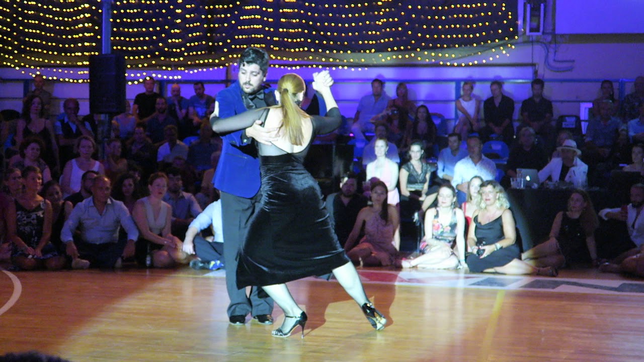 Fernando Sanchez & Ariadna Naveira at A Los Amigos Tango Festival, Rythymno, Crete 2019 1