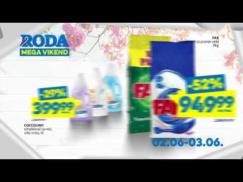 Mega vikend 2.06 - 3.06.2018.