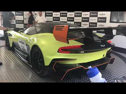 Aston Martin Vulcan with flames 🔥