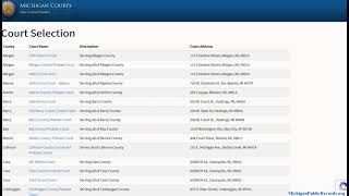 Free Criminal Background Check In Michigan (Search Criminal and Arrest Records Online).