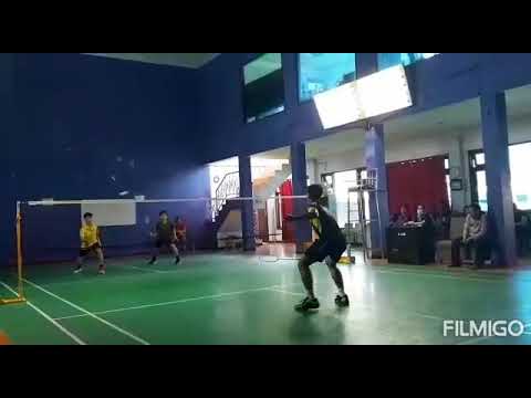 One Two Badminton Iksan Rumbay vs David Makinggung & Riki K 04122020